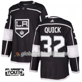 Los Angeles Kings Hockeydrakt Jonathan Quick 32 2017-2018 Svart Adidas Authentic - Herre